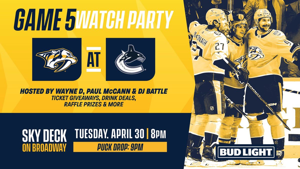 Game 5 Bud Light Official Watch Party!