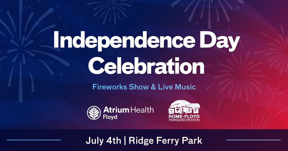 July 4th Independence Day Celebration sponsored by Atrium Health Floyd