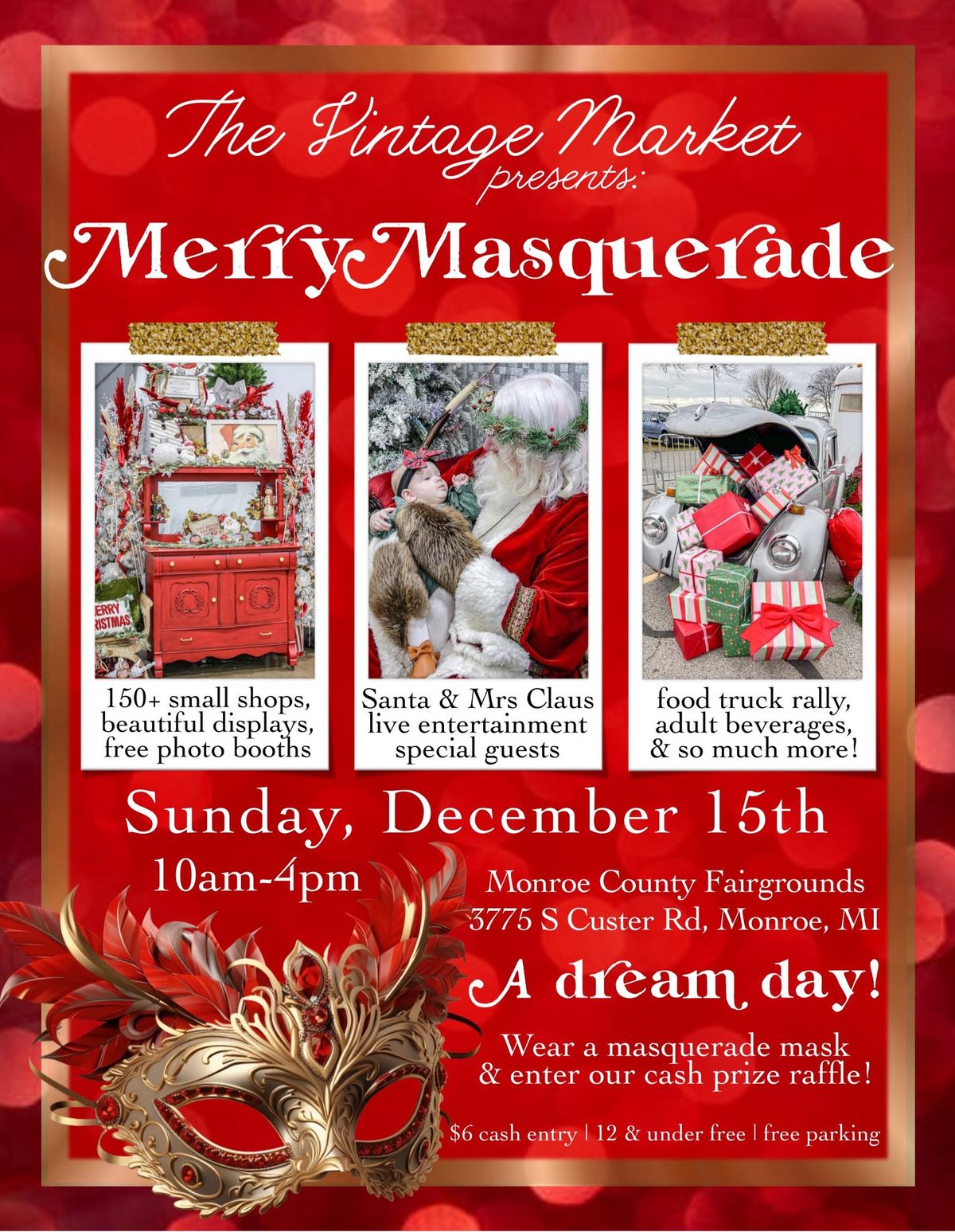 The Vintage Market presents: Merry Masquerade 