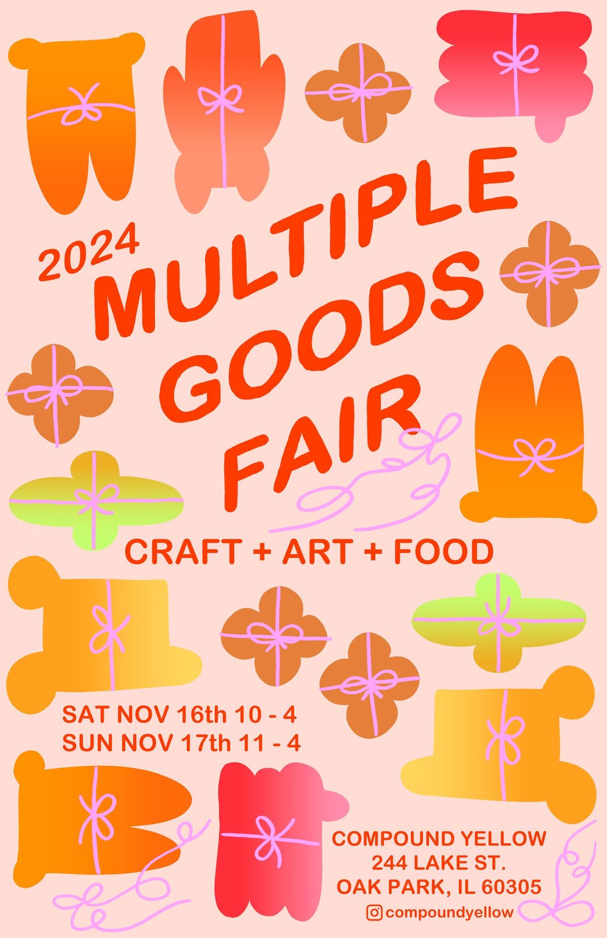 Multiple Goods Fair 2024! Saturday\/Sunday November 16th and 17th!