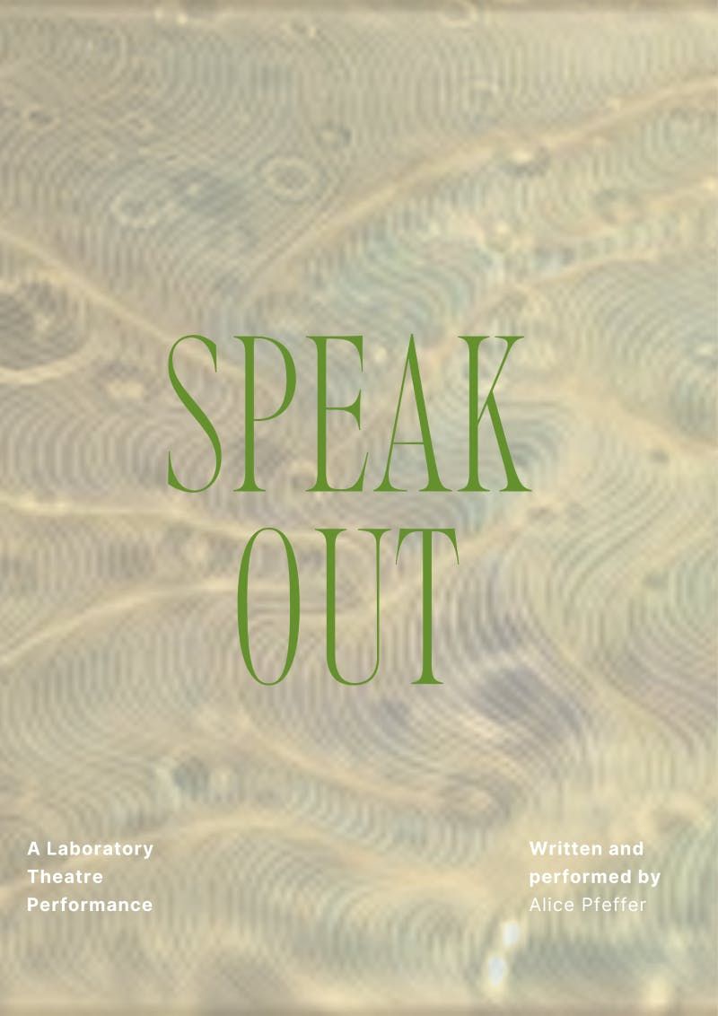 Liminal Festival: Speak Out