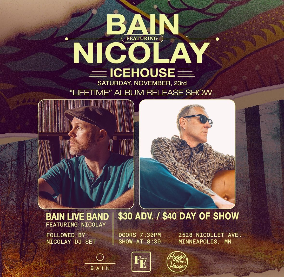 Bain featuring Nicolay - \u201cLifetime\u201d Album Release Show