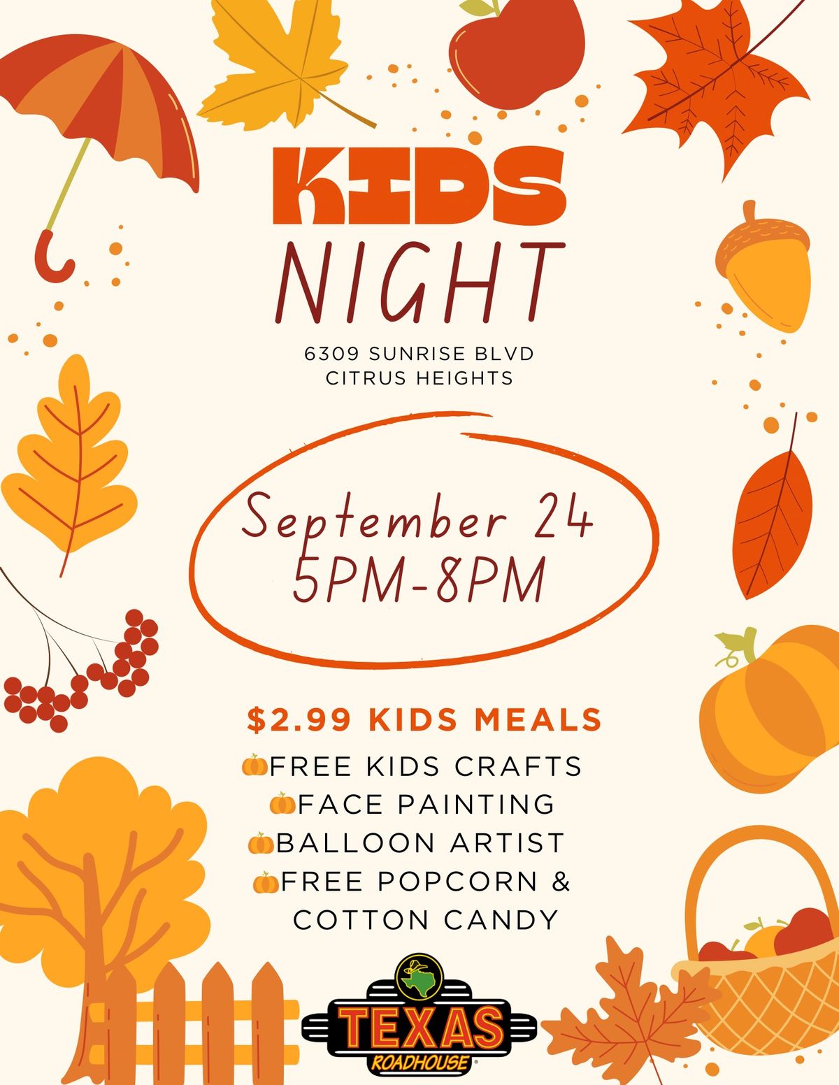 \ud83c\udf42Kids Night\ud83c\udf42