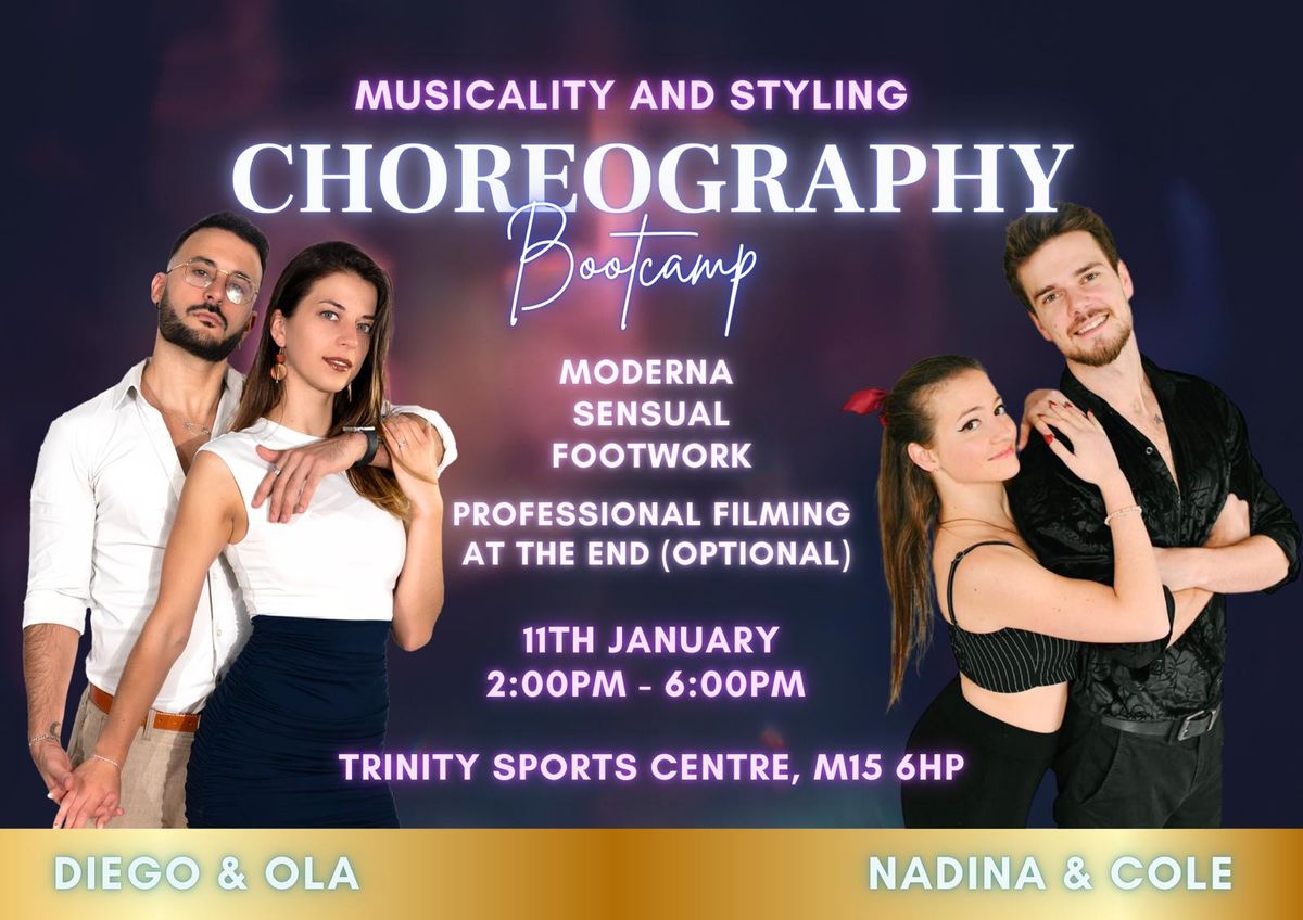 Musicality & Styling Choreography Bootcamp || INTERNATIONAL INSTRUCTORS COLE & NADINA + DIEGO & OLA