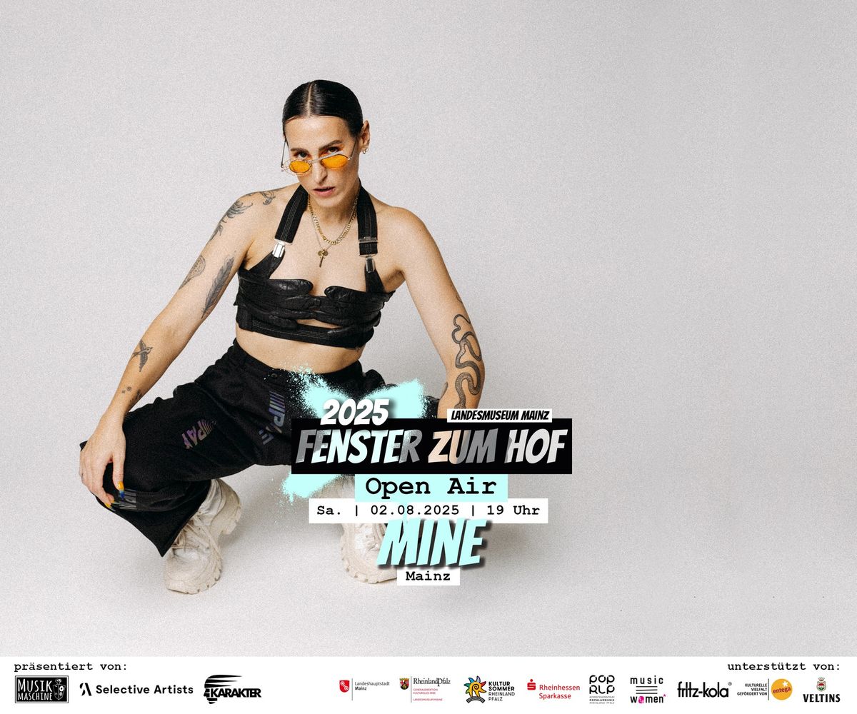 Mine x Fenster zum Hof-Open Air 2025