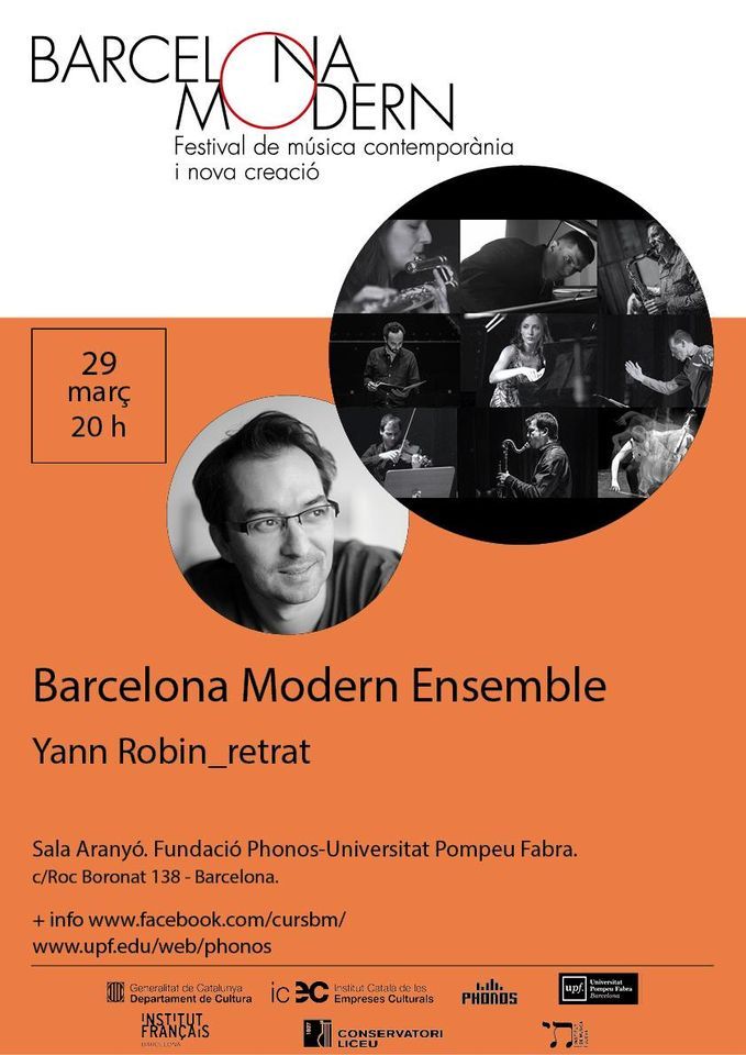 Barcelona Modern Ensemble,Yann ROBIN_retrat