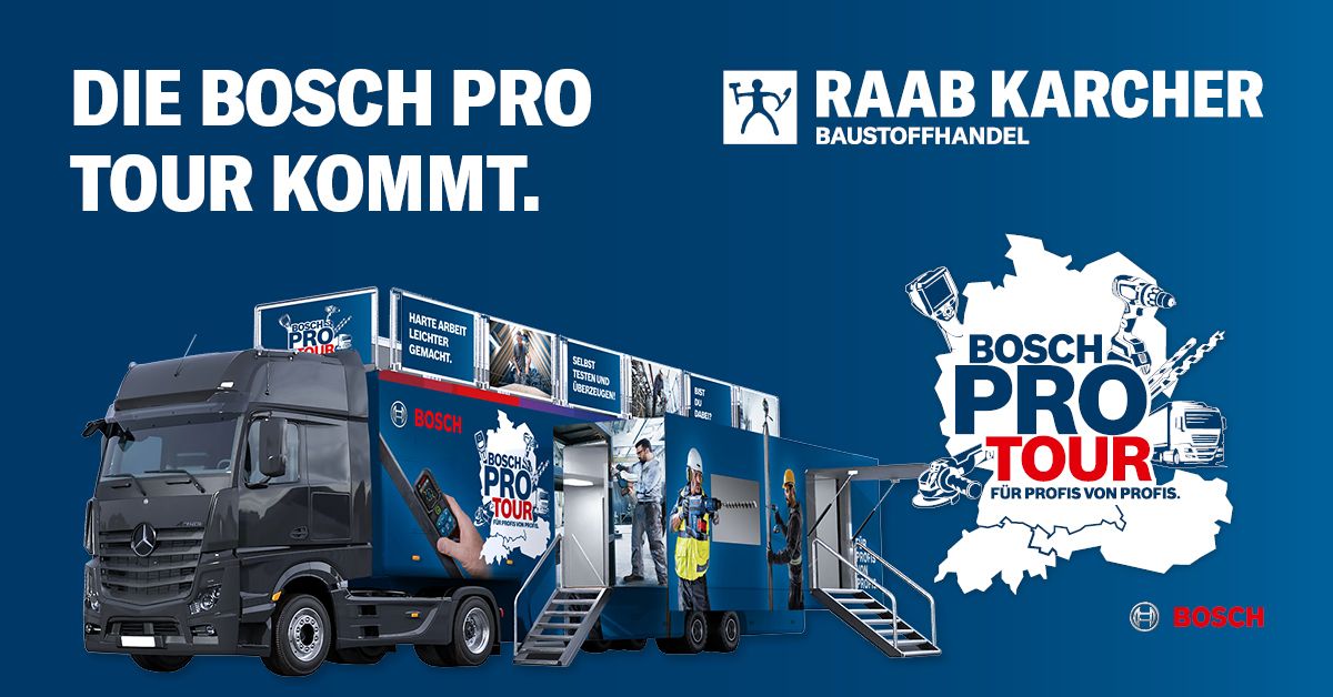 Bosch Pro Tour 2024 | Raab Karcher Ludwigshafen
