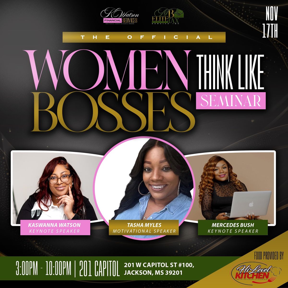 Women Think Like Bosses Seminar 