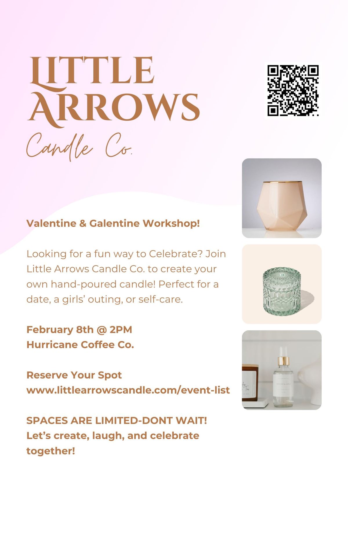 Valentine & Galentine Candle Workshop