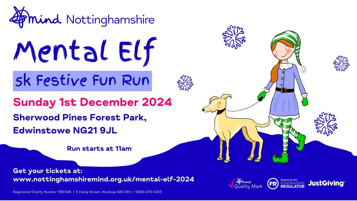 Nottinghamshire Mind's Mental Elf Fun Run 2024