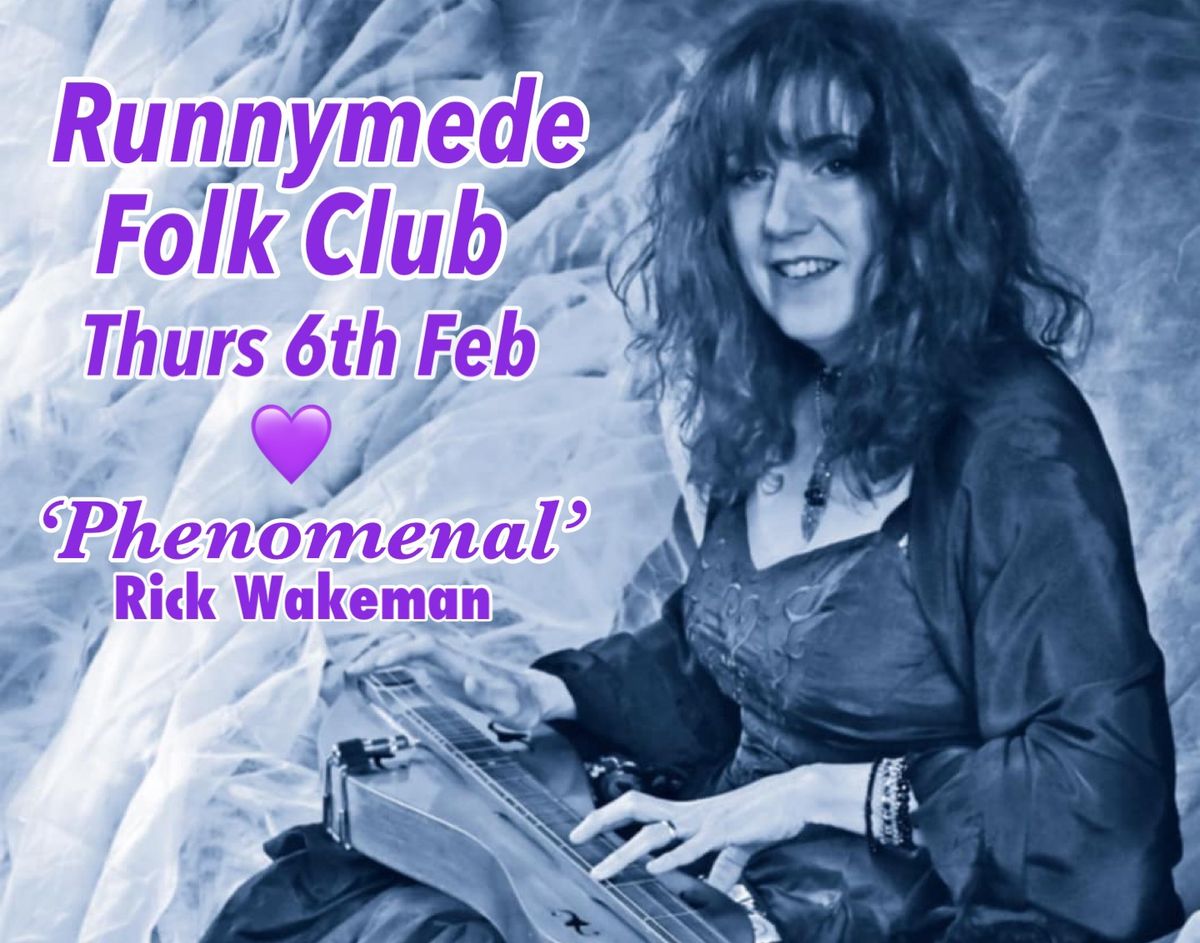  Runnymede Folk Club presents a double bill with Carrie Martin & Tomorrow Bird 