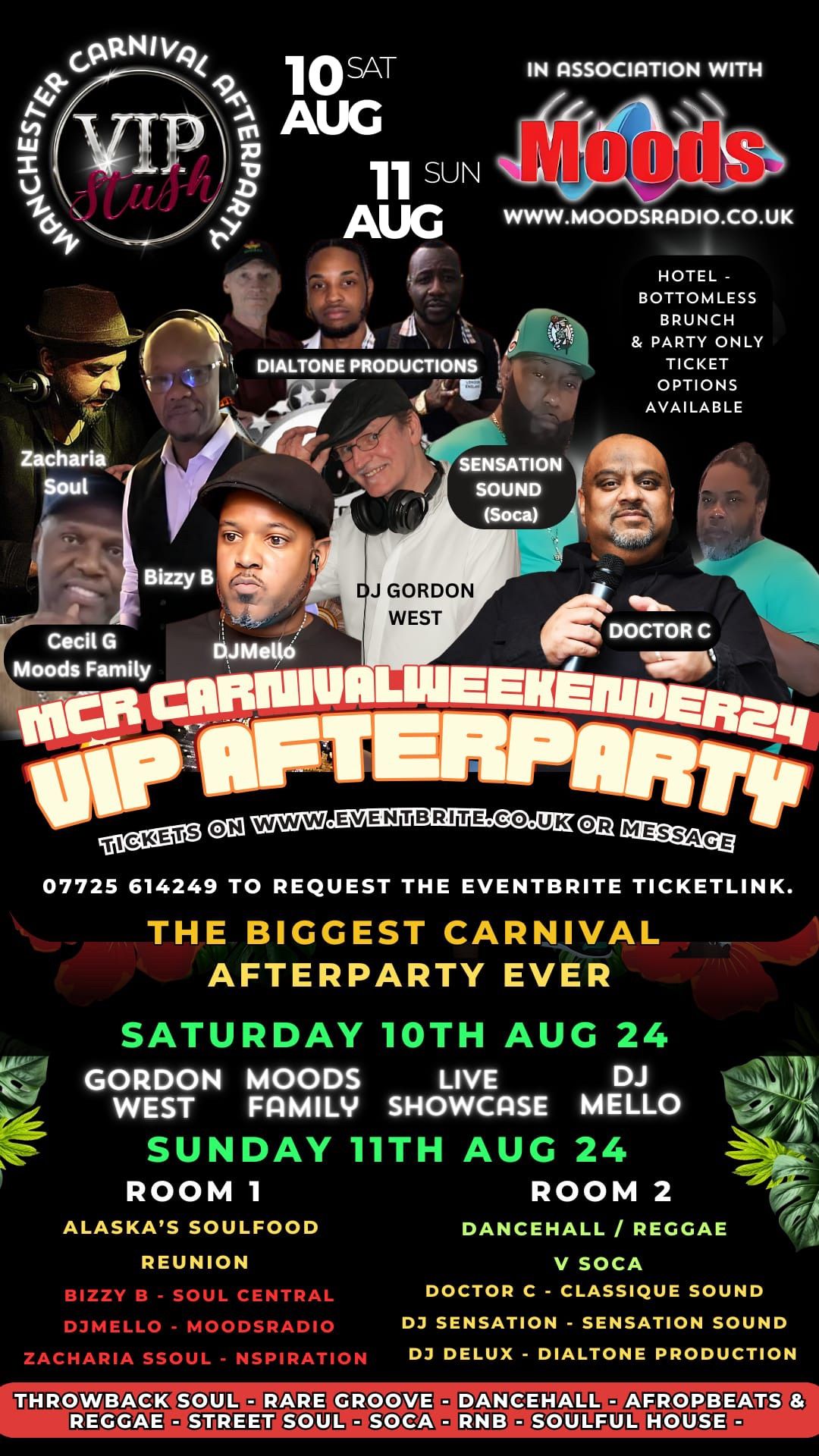 Manchester Carnival Weekender VIP After Party