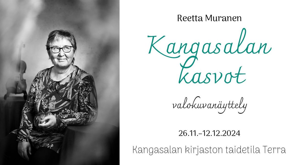 Taidetila Terra: Kangasalan kasvot | 26.11.\u201312.12.2024