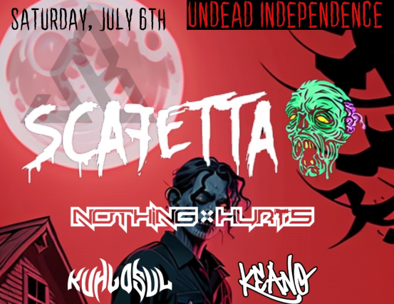 Squidbass Presents: Undead Independence ft: Scafetta Nightcrawler Kuhlosul Nothingx Hurts HVTED