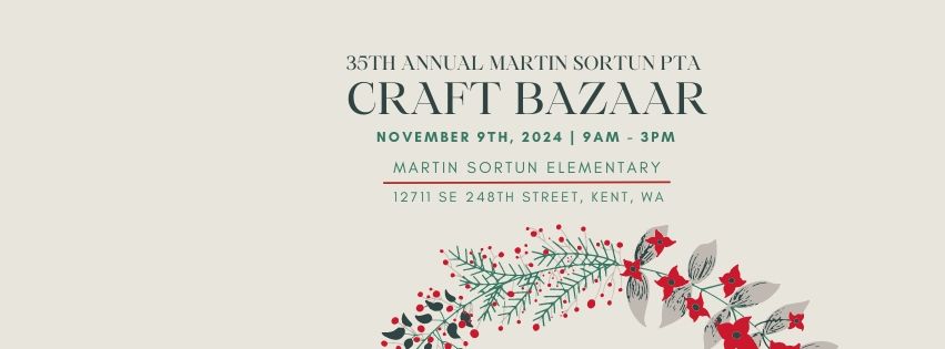 Martin Sortun Craft Bazaar 2024