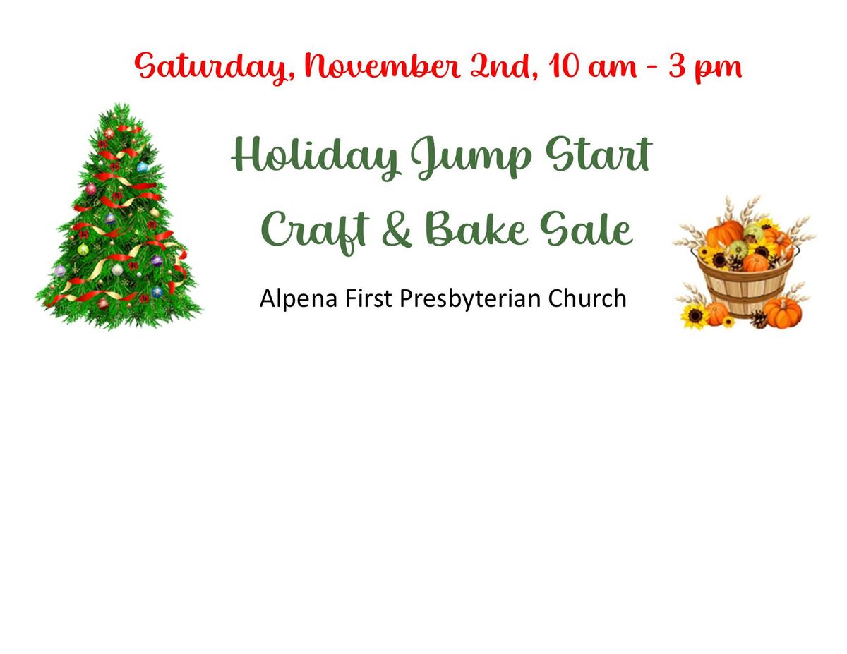 Holiday Jump Start Craft & Bake Sale