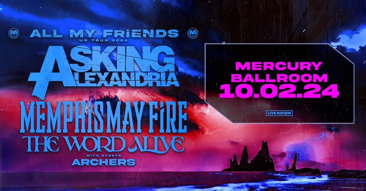 Asking Alexandria: All My Friends North American Tour 2024