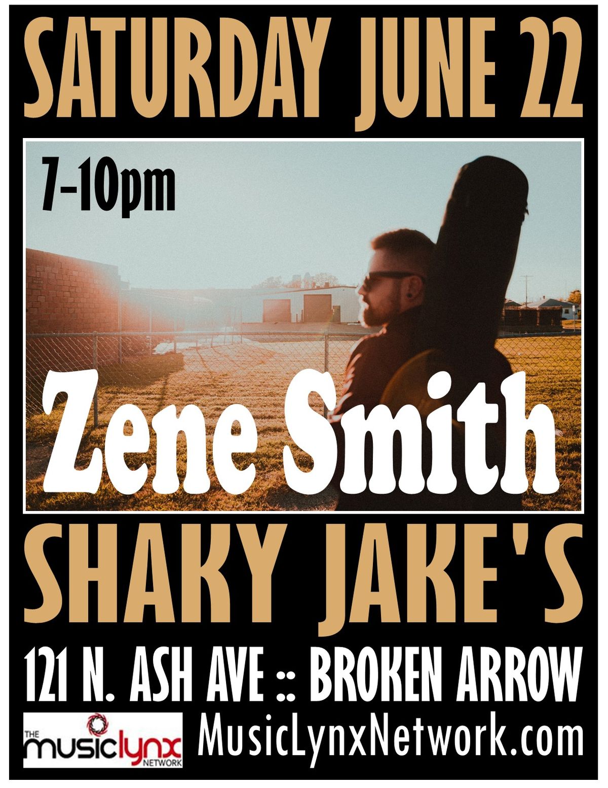 ZENE SMITH Saturday at Shaky Jake's