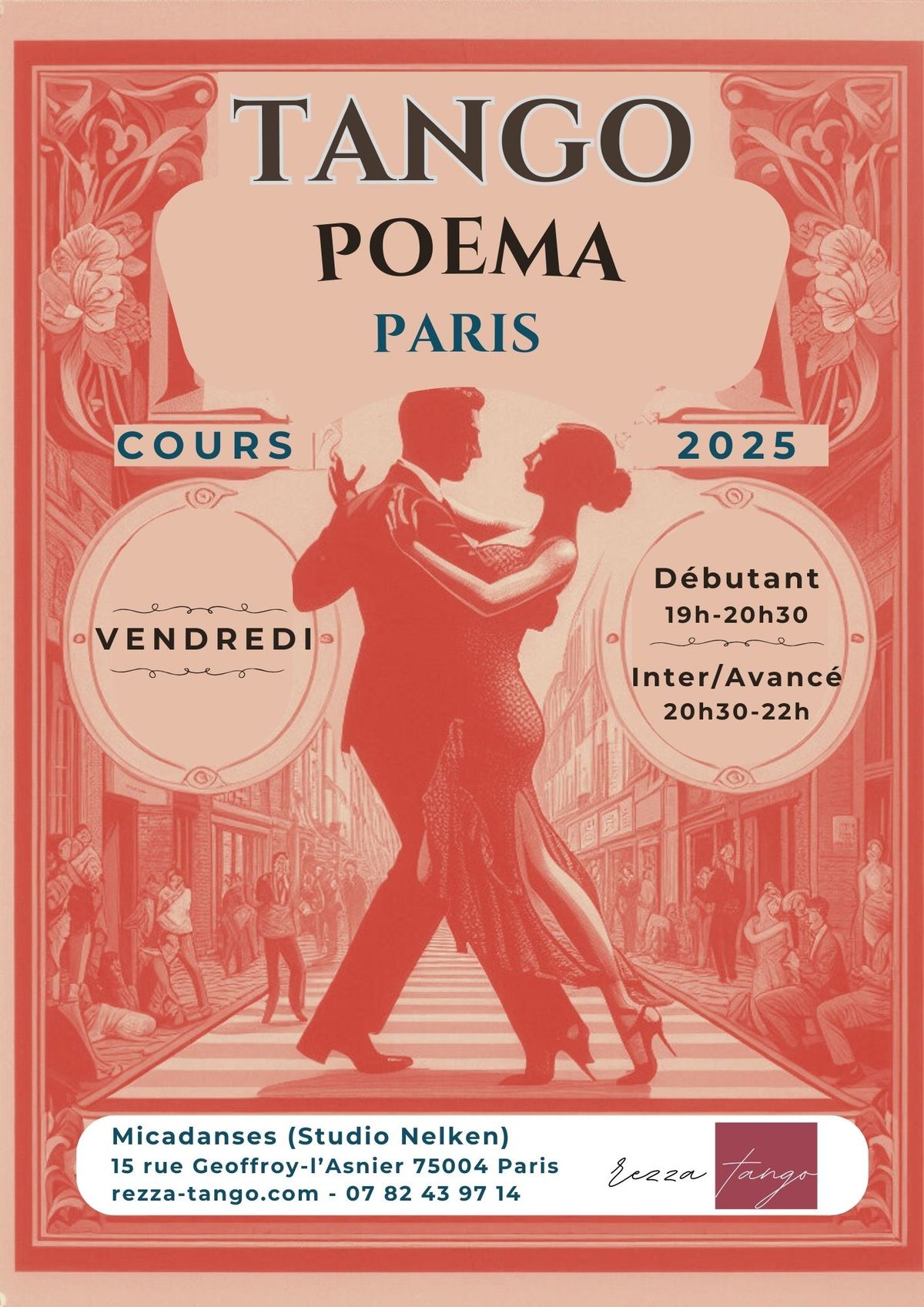 Cours de Tango \u00e0 Paris- Tango Poema