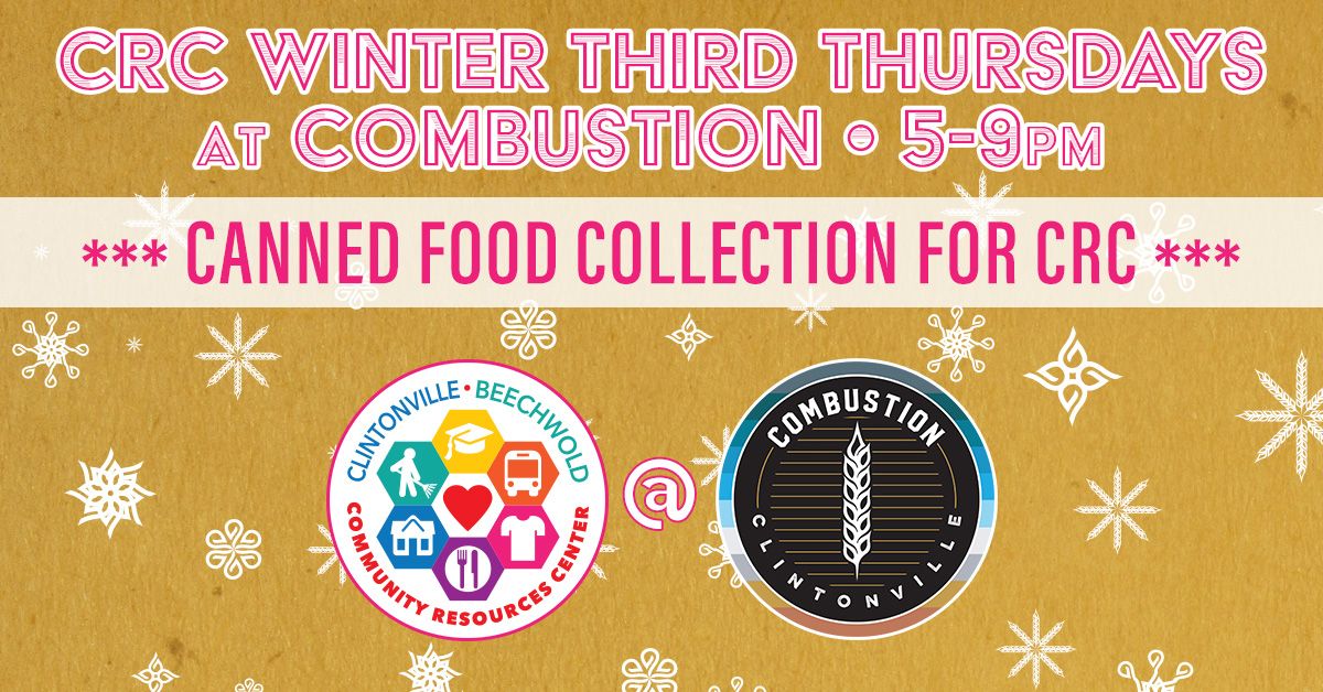 CRC's Winter Third Thursdays at Combustion Clintonville