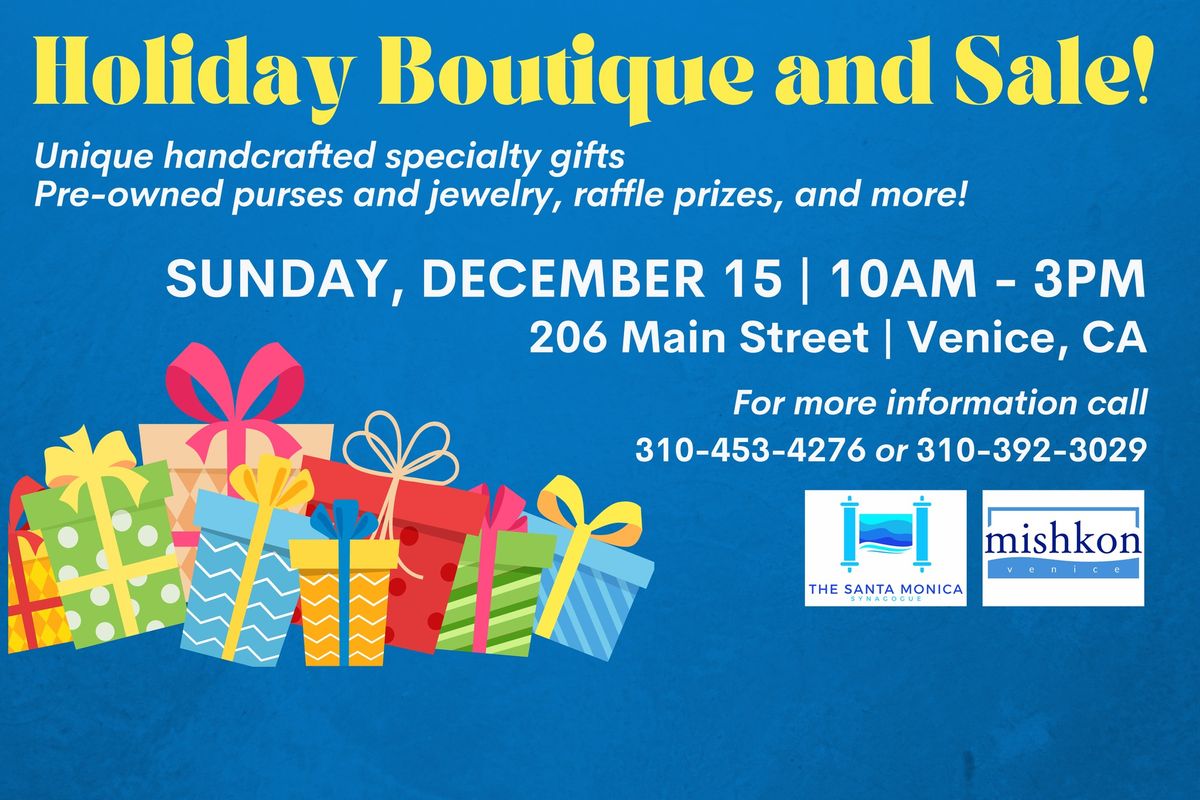 Holiday Boutique and Sale