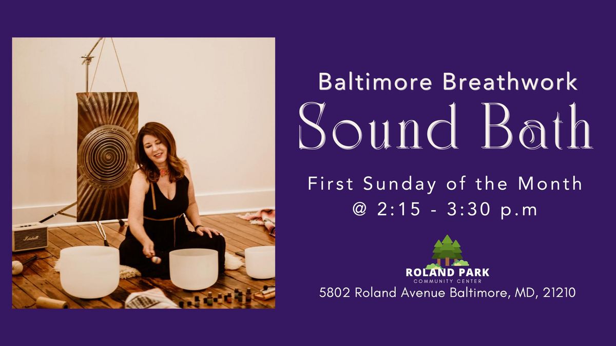 Baltimore Breathwork Sound Bath