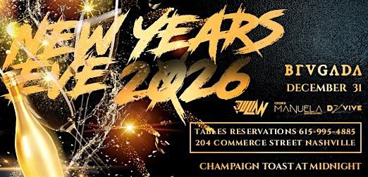 New Years Eve Bash at Brugada Nashville