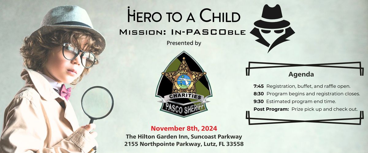 MISSION: IN-PASCOble benefitting Hero To A Child