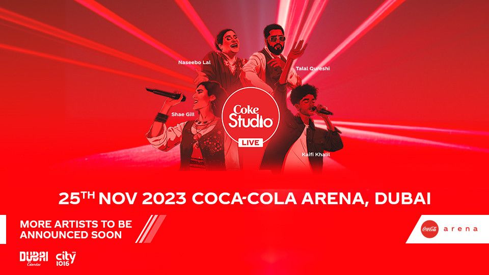 Coke Studio Live in Coca-Cola Arena, Dubai, Coca-Cola Arena, Dubai, 25 ...