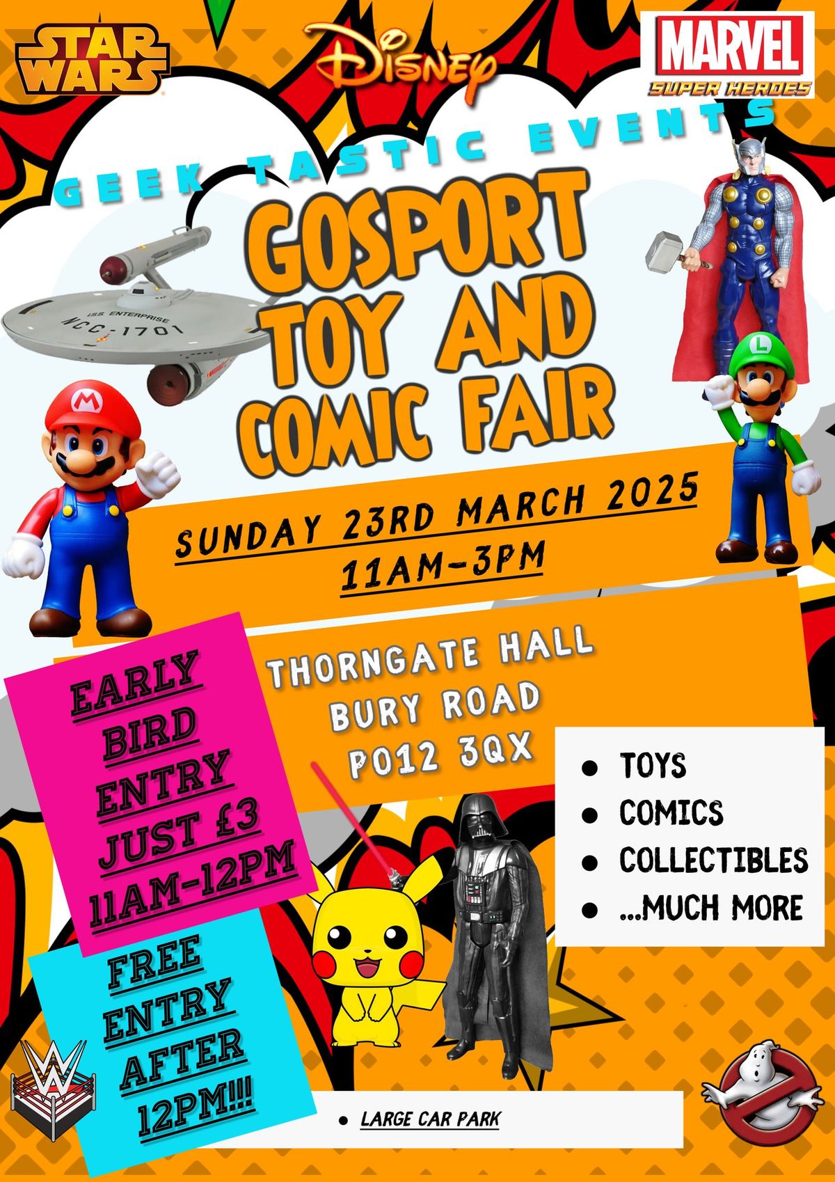 Gosport Toy and Comic Fair