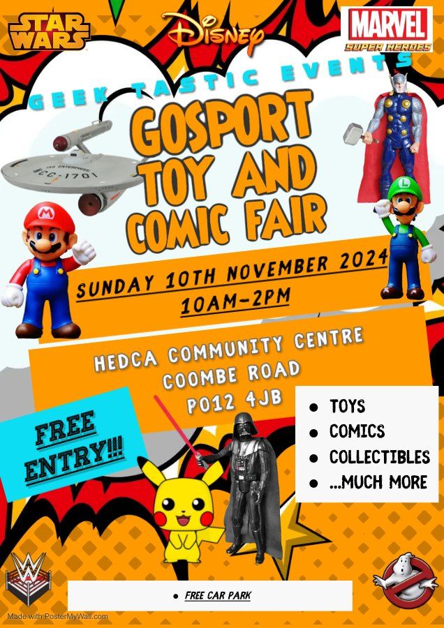 Gosport Toy and Comic Fair