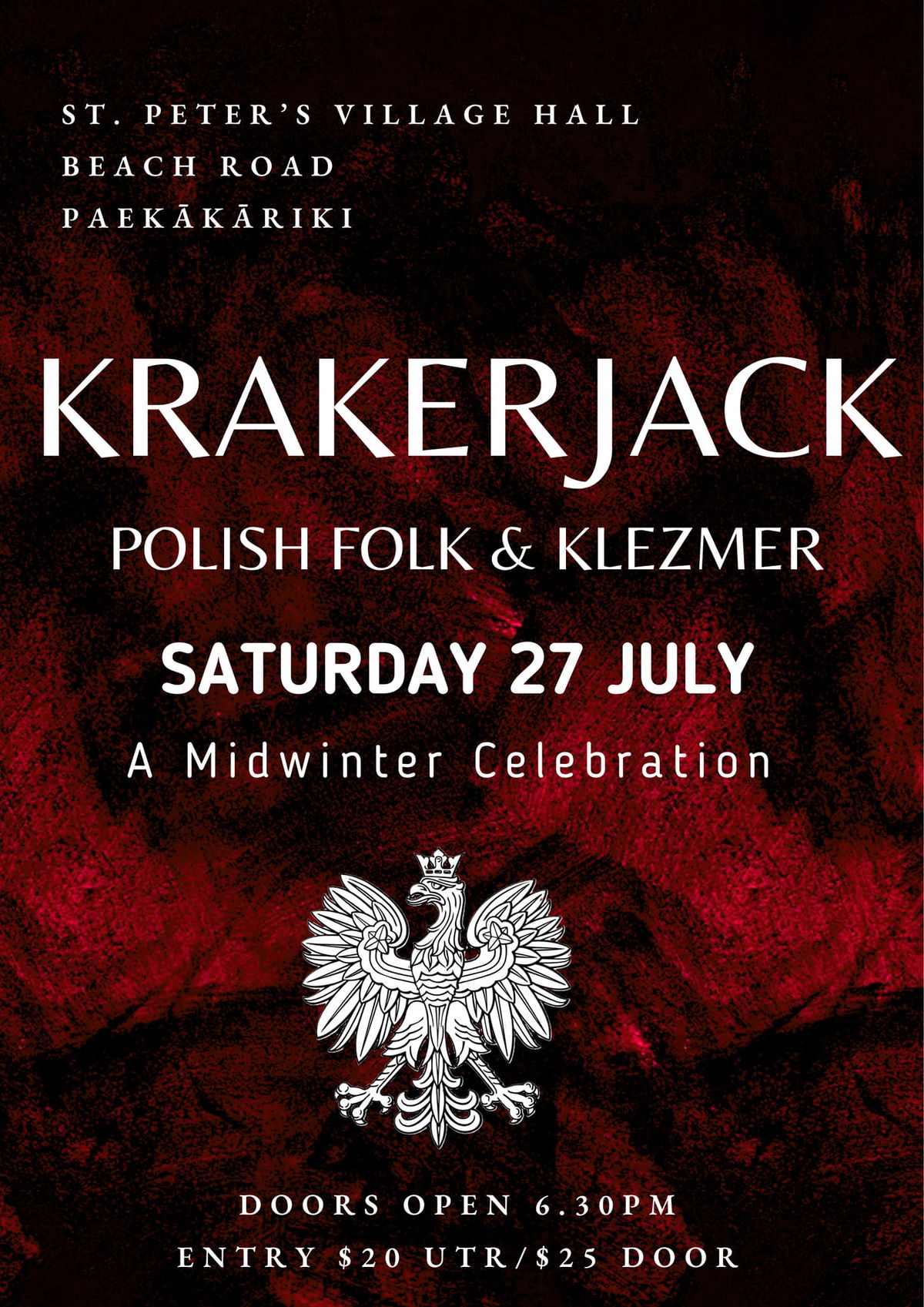 Krakerjack- A midwinter celebration!