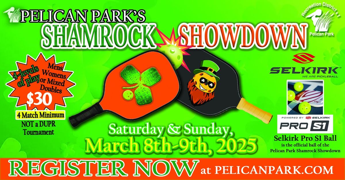 Pelican Park's Shamrock Showdown Pickleball Tournament 2025