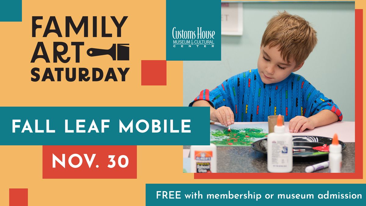 Family Art Saturday: Fall Leaf Mobile