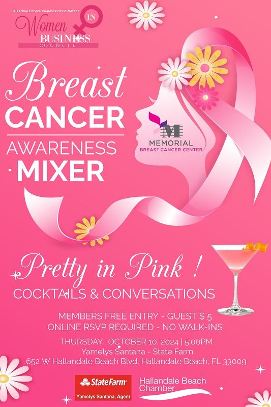 Breast Cancer Awareness Mixer