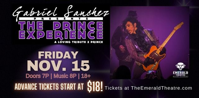 Gabriel Sanchez Presents The Prince Experience