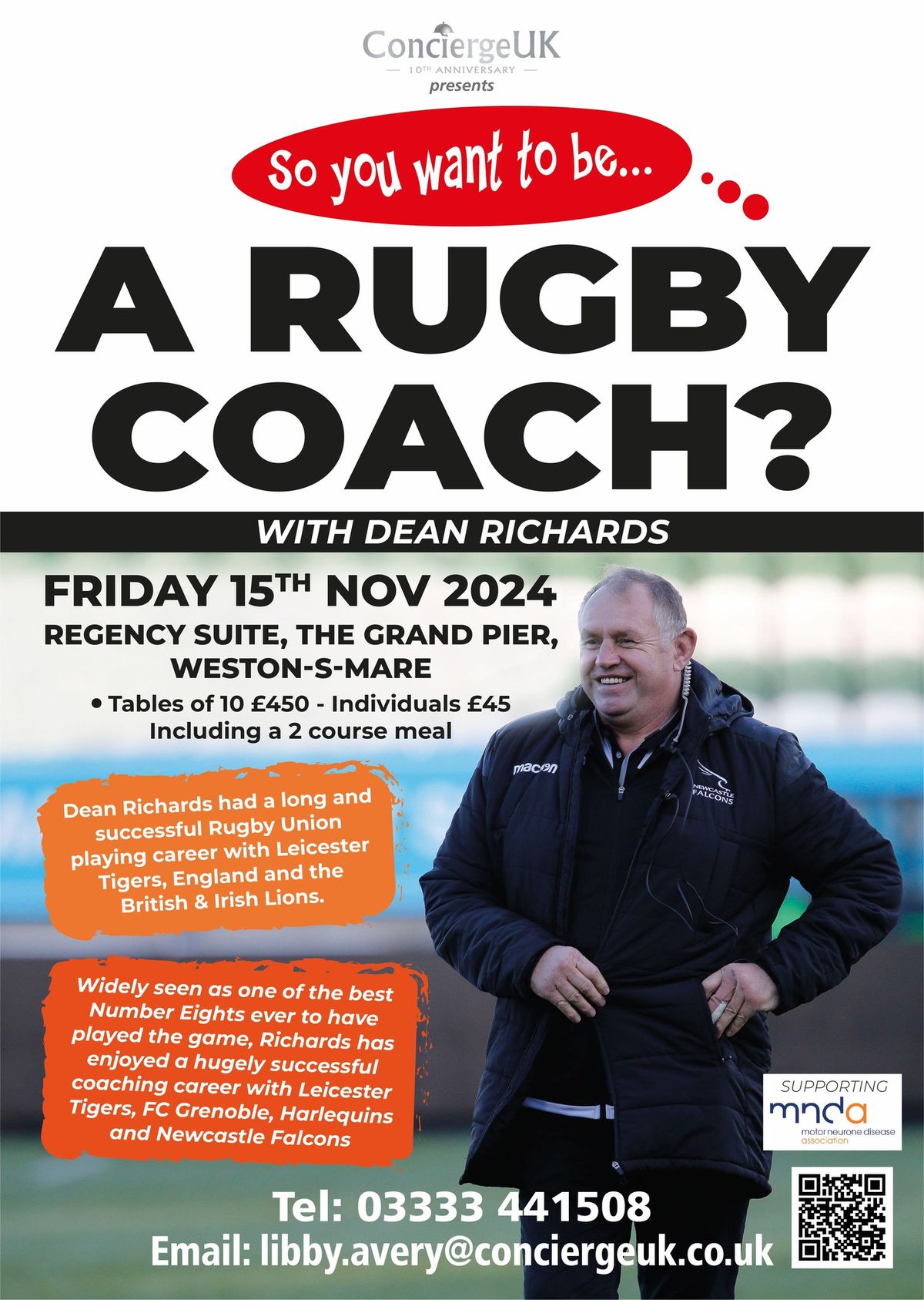 So you want to be a Rugby Coach? With Dean Richards 