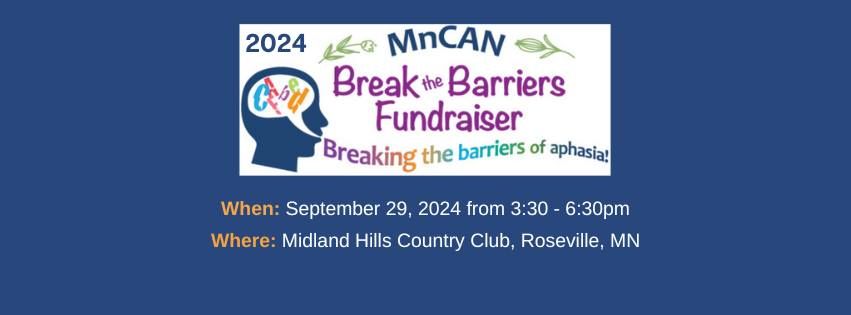 Break the Barriers for Aphasia Gala 