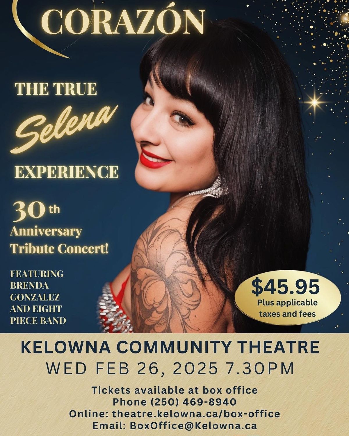 Coraz\u00f3n-Selena Quintanilla 30th Anniversary Tribute Concert