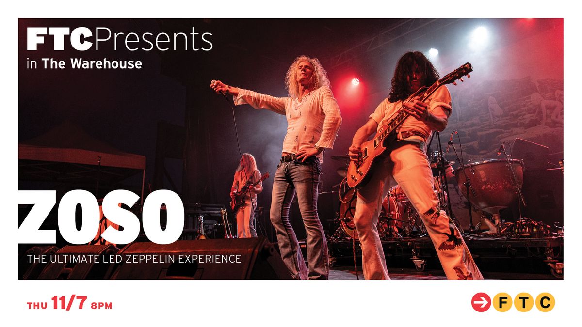 Zoso: The Ultimate Led Zeppelin Experience \u2022 Fairfield, CT \u2022 The Warehouse