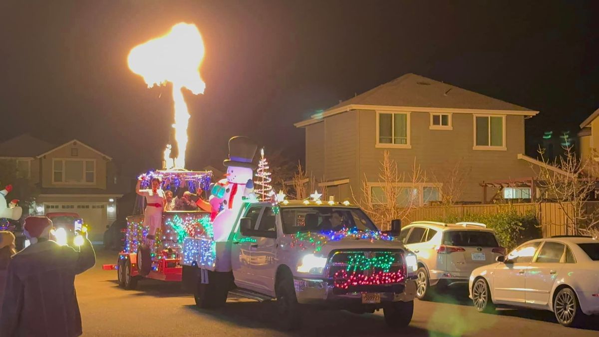 Coffey Park Christmas Parade Party