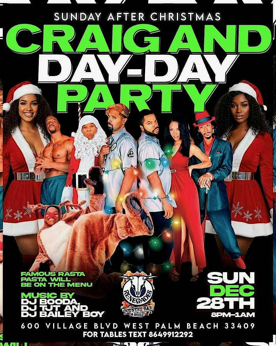 Renegades Sunday After Xmas Party