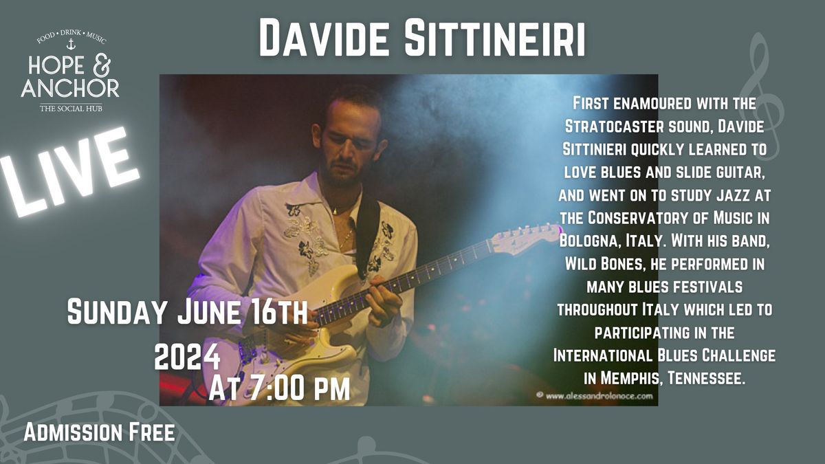 Live Sunday instrumental - featuring the fantastic "Davide Sittineiri"