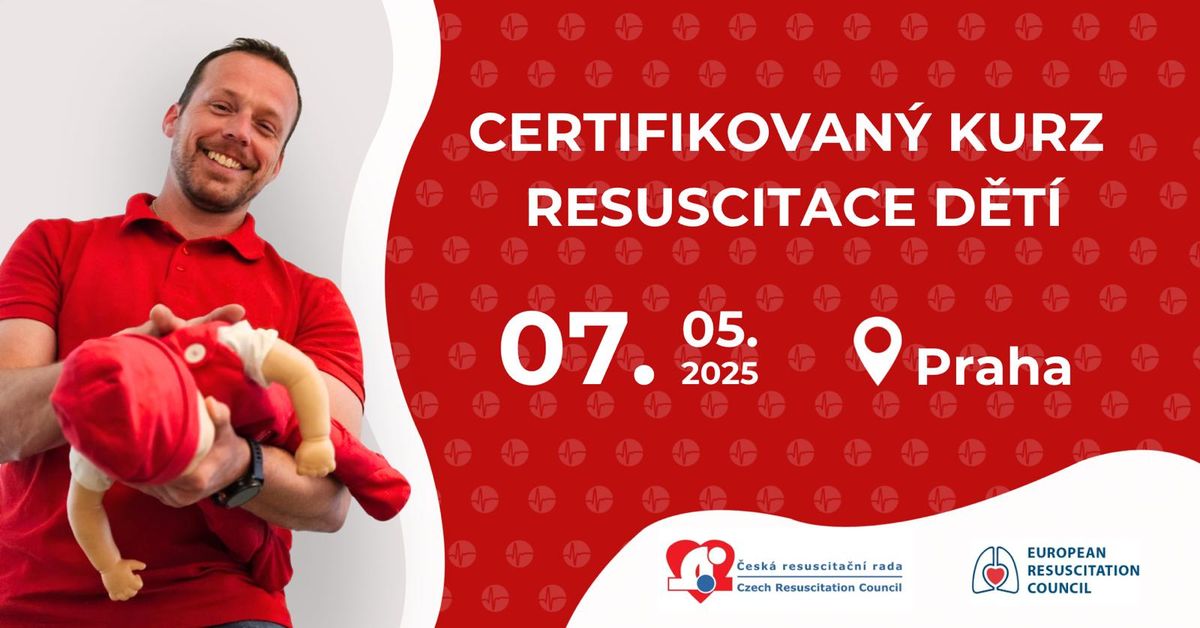 Certifikovan\u00fd kurz resuscitace d\u011bt\u00ed