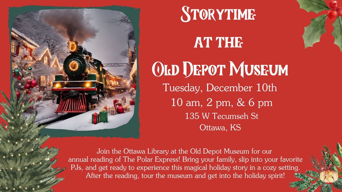 Storytime at the Old Depot Museum