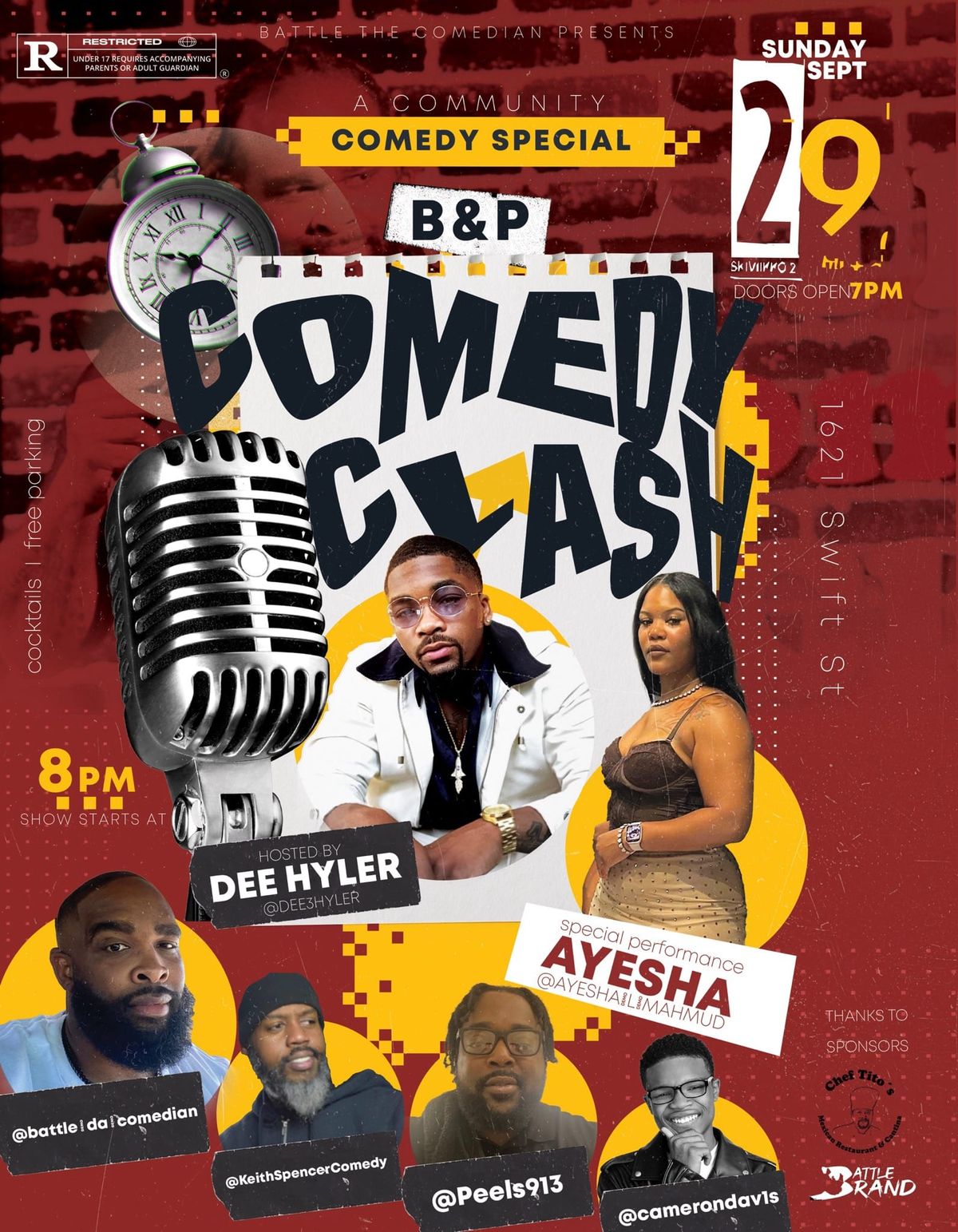 B&P COMEDY CLASH