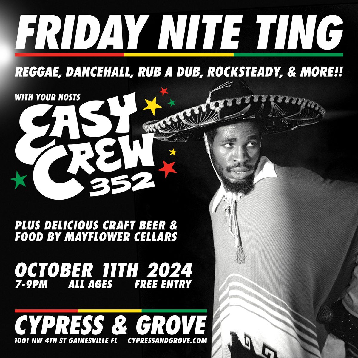 FRIDAY NITE TING with EASY CREW 352 @ Cypress & Grove \/\/ 09.11.24