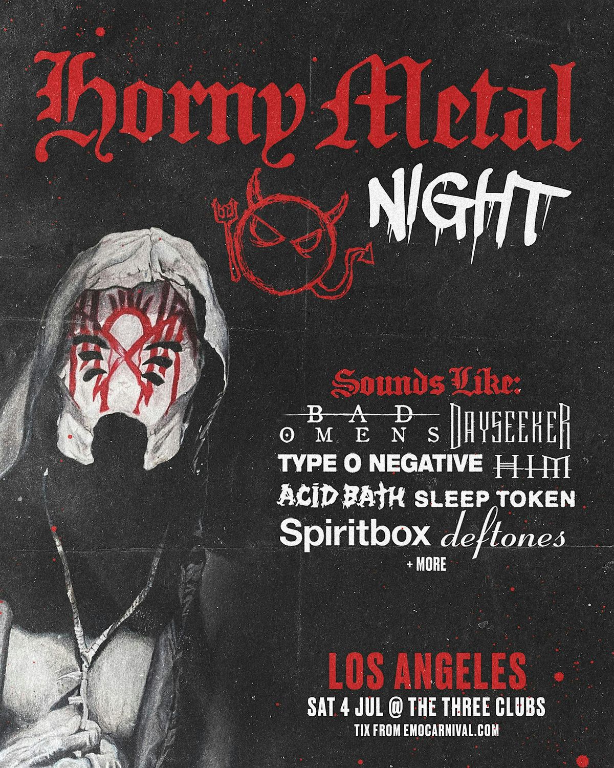 HORNY METAL NIGHT LOS ANGELES