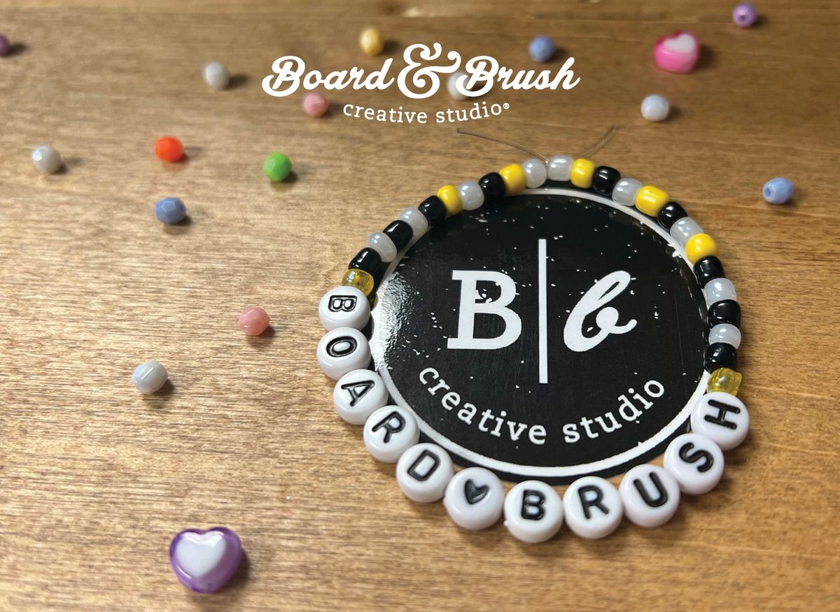 Board & Brush Friendship Bracelet & Pop Star Mini Workshop