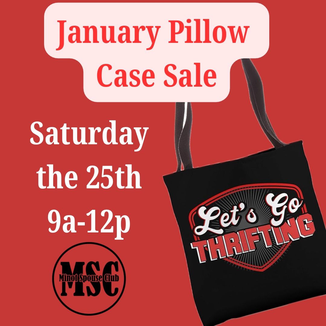 January Pillowcase Sale